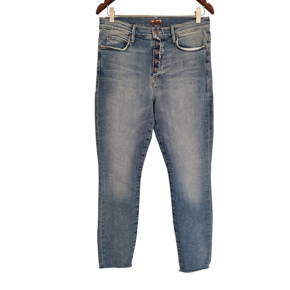 MOTHER the fly cut stunner ankle fray‎ jeans 29